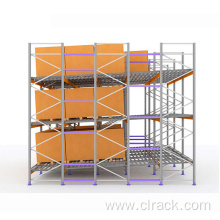 Push Back Pallet Racking System For Factory Storage